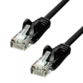Tinklo kabelis ProXtend CAT5e U/UTP CCA PVC Juodas 0,25 m