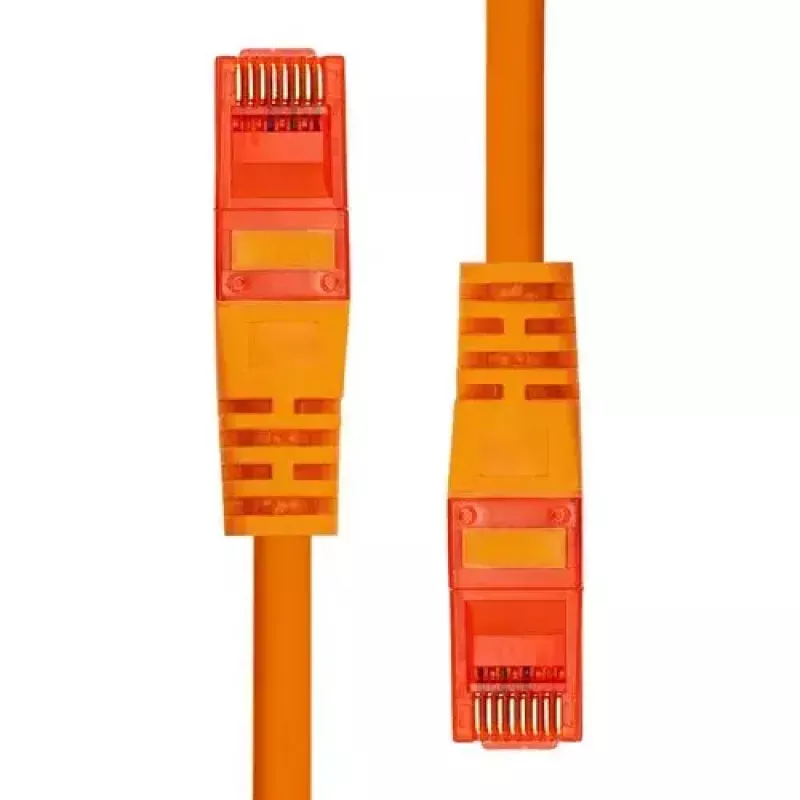 ProXtend V-6UTP-05O CAT6 U/UTP CCA PVC Ethernet kabelis, 5 m, oranžinis