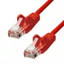 ProXtend V-5UTP-15R CAT5e U/UTP CCA PVC Ethernet kabelis, 15 m, raudonas
