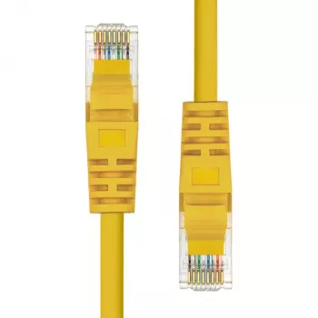 Tinklo kabelis ProXtend CAT5e U/UTP CCA PVC Geltonas 0,2 m