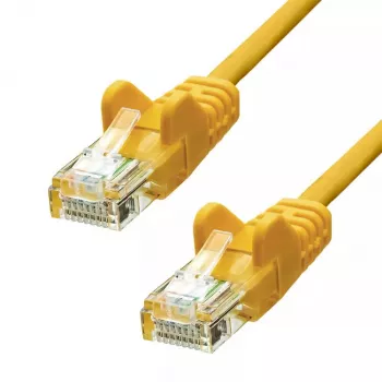 Tinklo kabelis ProXtend CAT5e U/UTP CCA PVC geltonas 15 m