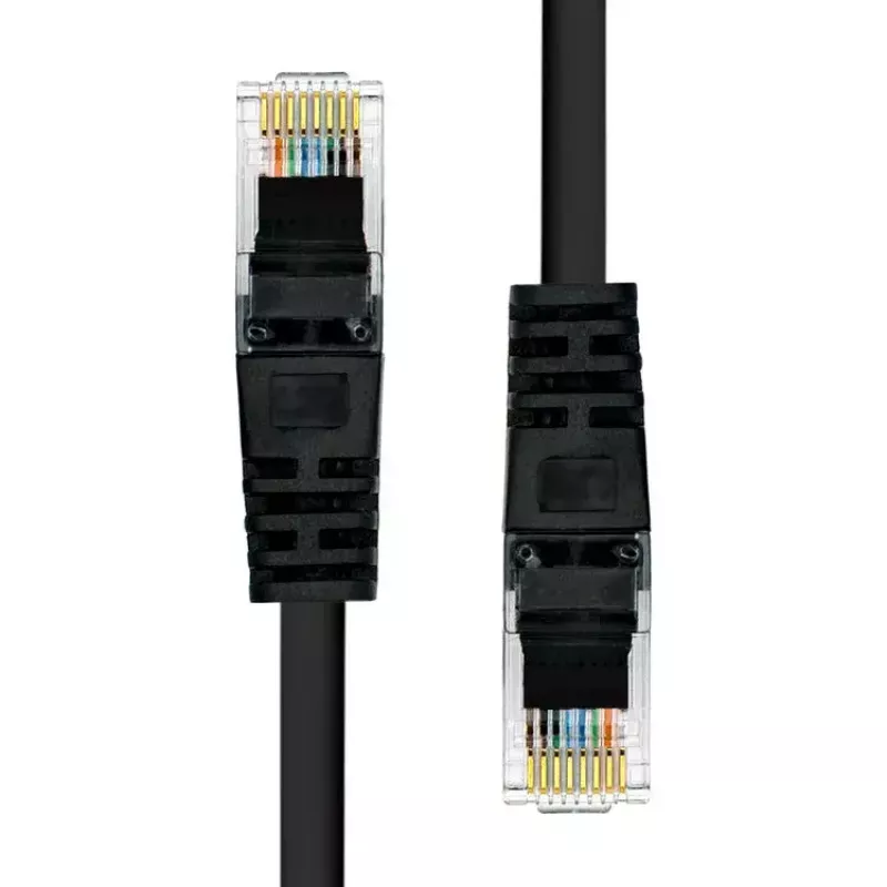 Tinklo kabelis ProXtend CAT5e U/UTP CCA PVC Juodas 7M RJ-45 Kištukas/Kištukas