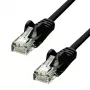 Tinklo kabelis ProXtend CAT5e U/UTP CCA PVC Juodas 7M RJ-45 Kištukas/Kištukas