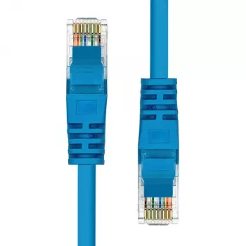 Tinklo kabelis ProXtend CAT5e U/UTP RJ-45 Kištukas/Kištukas 5 m Mėlyna