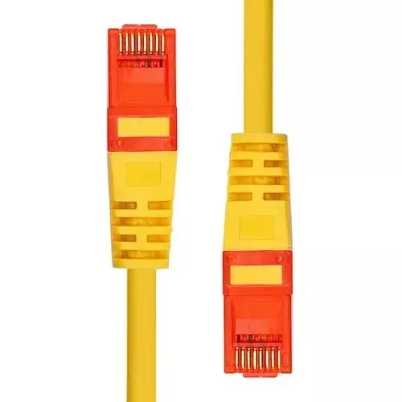 ProXtend V-6UTP-15Y CAT6 U/UTP CCA PVC Ethernet kabelis, geltonas, 15 m