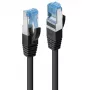 Lindy 47186 tinklo kabelis 30 m juoda Cat6a S/FTP (S-STP)