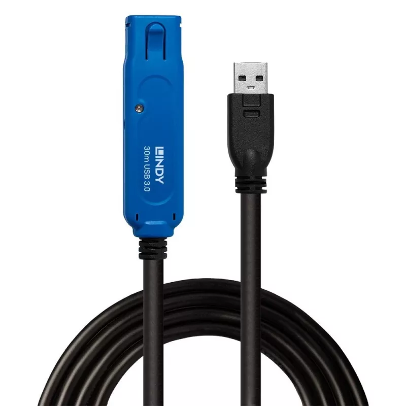 Lindy 30 m USB 3.0 Active Extension Pro USB A – USB A 5 Gbit/s