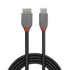 Lindy 3m USB 3.2 Type C į Micro-B laidas, Anthra Line, 3 m, USB C, Micro-USB B, USB 3.2 Gen 1 (3.1 Gen 1), juoda