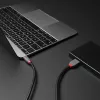 Lindy 3m USB 3.2 Type C į Micro-B laidas, Anthra Line, 3 m, USB C, Micro-USB B, USB 3.2 Gen 1 (3.1 Gen 1), juoda