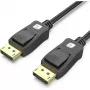 Techly ICOC-DSP-A21-010 DisplayPort kabelis 1 m Juodas