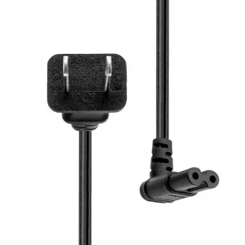 ProXtend maitinimo laidas Type A į kampuotą C7 juodas 2m 125V 15A