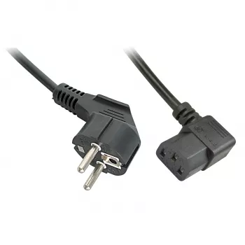 Lindy 30309 maitinimo laidas juodas 5 m CEE7/7 IEC 320