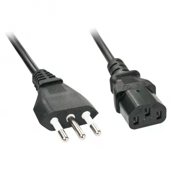 Lindy 30415 maitinimo laidas 5 m juodas CEI 23-16 C13 jungtis