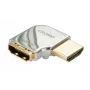 Lindy CROMO HDMI kištukas į HDMI lizdą 90 laipsnių dešinysis adapteris