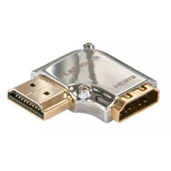 Lindy CROMO HDMI kištukas į HDMI lizdą 90 laipsnių dešinysis adapteris
