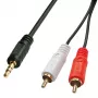 Lindy 10m Premium Phono į 3.5mm laidas