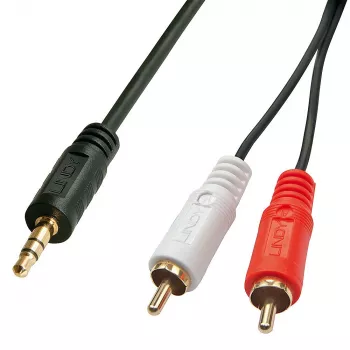 Lindy 2 m Premium Phono į 3,5 mm laidas
