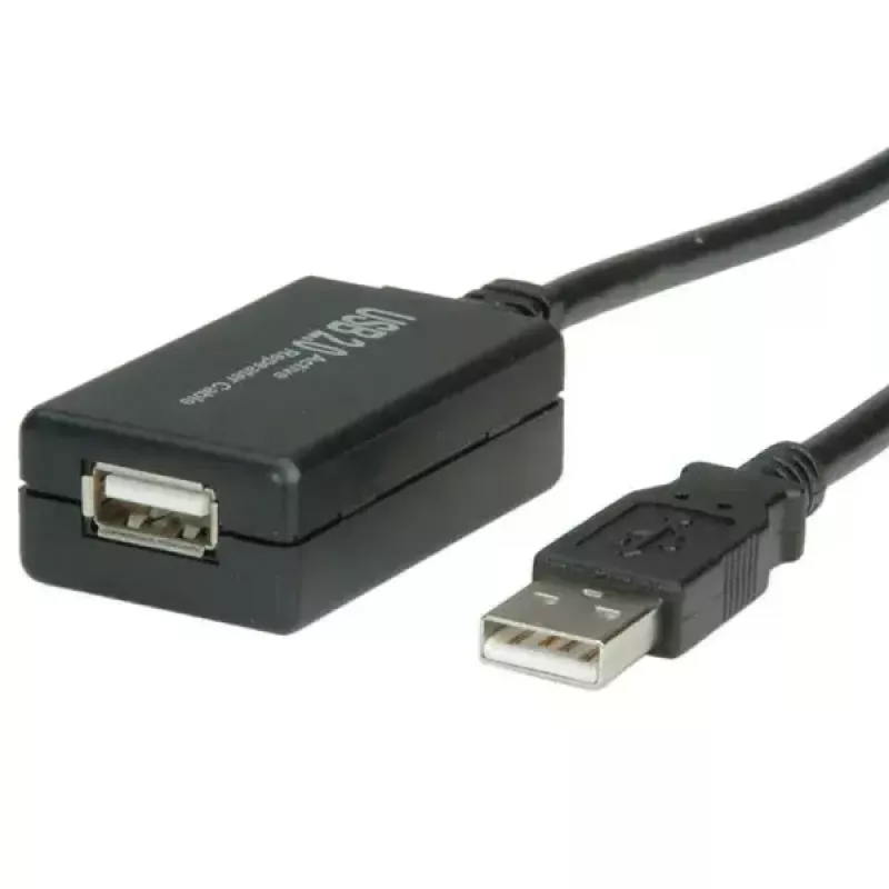 USB 2.0 ilginimo kabelis VALUE 12 m su kartotuvu