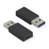 Adapteris USB 3.2 Gen 1 VALUE Type A - C M/F Juodas