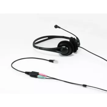 Equip RJ9 į 3,5 mm ausinių garso adapteris juodas 0,25 m