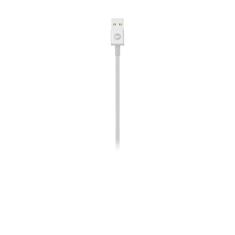 mophie Charge and Sync Cable USB-A į Micro/USB-C/LTG 1m Baltas