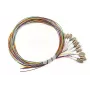 Lanview LVO-PIG-LCUPC-12CORE-OM4-2M-PVC 2 m, 12 gyslų OM4 šviesolaidinis šuolis su LC UPC jungtimis ir PVC apvalkalu