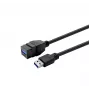 USB 3.0 prailginimo laidas VivoLink PROKEYUSB3AFM5B — Type A moteris į Type A vyrišką, 5 m, juodas