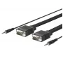 Vivolink PROVGAS30 VGA kabelis 30 m VGA (D-Sub) juodas