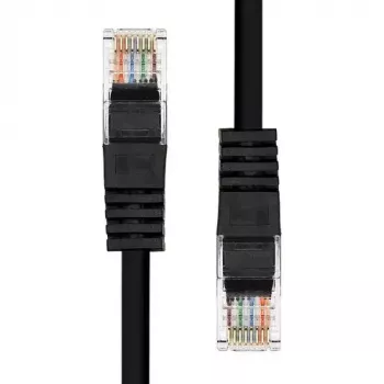 ProXtend 5UTP-15B CAT5e U/UTP CU PVC Ethernet laidas, 15 m, juodas
