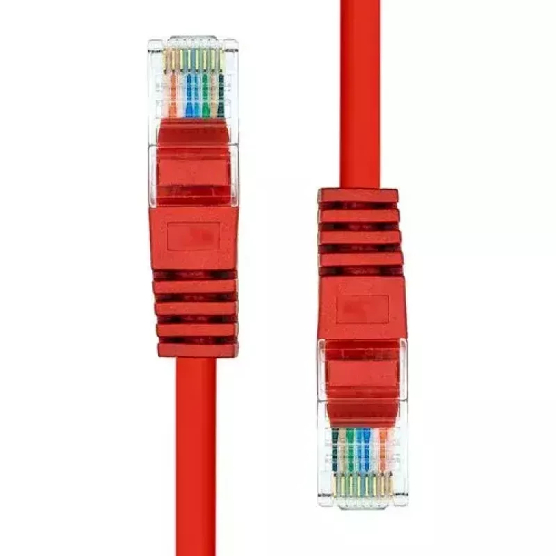 Ethernet kabelis ProXtend CAT5e RJ-45 3m raudonas