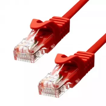 Ethernet kabelis ProXtend CAT5e RJ-45 1 m raudonas