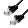 Tinklo kabelis ProXtend CAT5e U/UTP RJ-45 7m Juodas