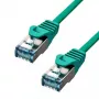 Tinklo kabelis ProXtend CAT6A S/FTP RJ-45 15 m Žalia
