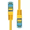 ProXtend 6ASFTP-015Y CAT6A S/FTP Ethernet kabelis, CU, LSZH, 1,5 m, geltonos spalvos