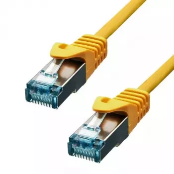 Ethernet kabelis ProXtend CAT6A RJ-45 S/FTP 0,75 m geltonas