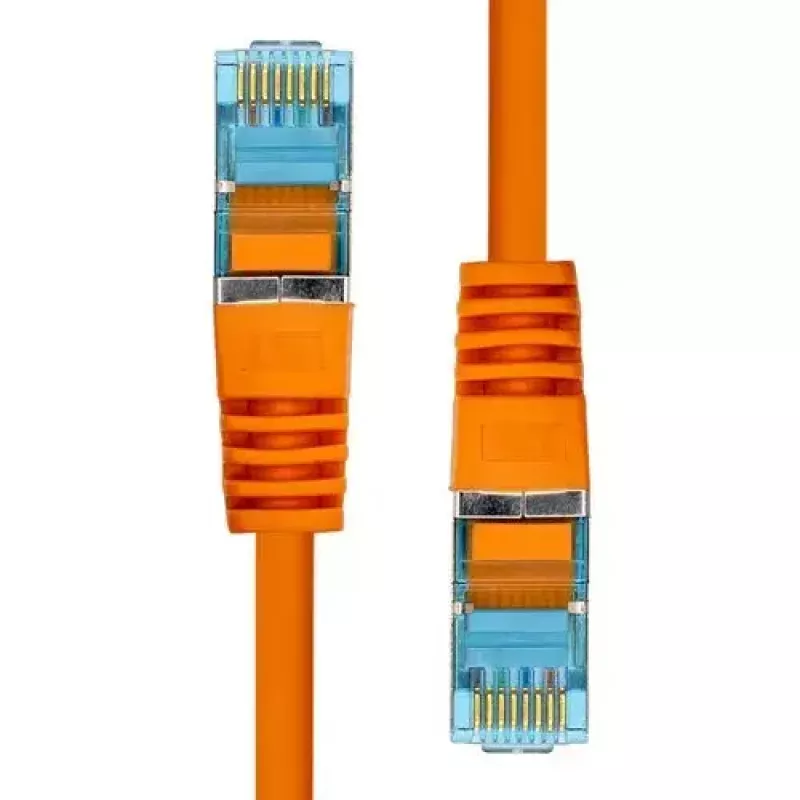 Ethernet kabelis ProXtend CAT6A RJ-45 S/FTP 0,5 m oranžinis