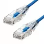 Ethernet kabelis ProXtend Ultra Slim CAT6 RJ-45 4M mėlynas
