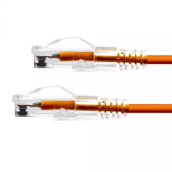 Ethernet kabelis ProXtend Ultra Slim CAT6 RJ-45 5 m Oranžinis