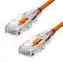Ethernet kabelis ProXtend Ultra Slim CAT6 RJ-45 5 m Oranžinis
