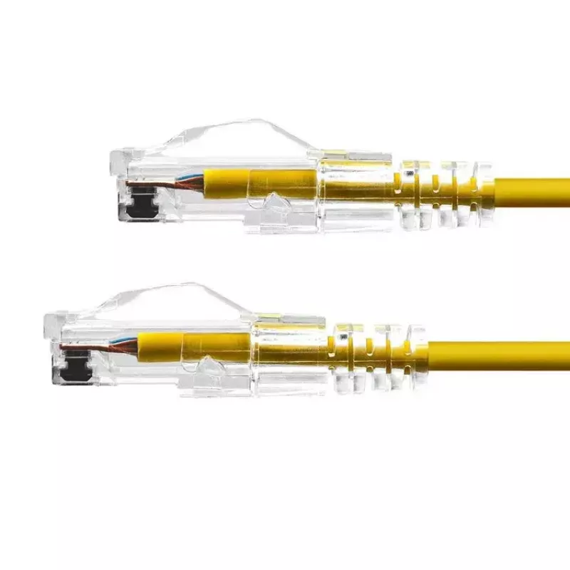 Ethernet kabelis ProXtend Ultra Slim CAT6 RJ-45 3 m geltonas