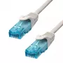 ProXtend 6AUTP-20G CAT6A U/UTP Ethernet kabelis (CU, LSZH), 20 m, pilkas