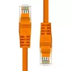 ProXtend CAT5e U/UTP CCA PVC tinklo kabelis 0,5 m oranžinis