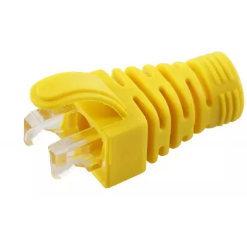 MicroConnect CONB65Y apsauginis įvadas Cat5e/Cat6/Cat6A kabeliams iki 6,5 mm, geltonas