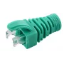 MicroConnect CONB65G apsauginis įtempimo mažinimo gaubtas Cat5e/Cat6/Cat6A kabeliams iki 6,5 mm, žalias