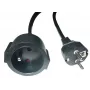 Prailginimo laidas MicroConnect MC-PE0300FRB 3 m, EU kištukas, IEC lizdas