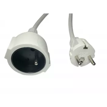 Prailginimo laidas MicroConnect MC-PE0300FRW, 3 m, 16 A