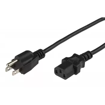 MicroConnect PE110405 maitinimo laidas, 0,5 m, C13 jungtis, B tipo kištukas, juodas