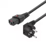 Maitinimo laidas MicroConnect MC-SCHC13-1 Schuko CEE 7/7 kištukas į IEC C13, 1,0 m