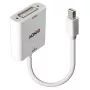 Lindy Mini DisplayPort į DVI keitiklis 0,18 m Mini DisplayPort DVI-I