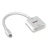 Lindy Mini DisplayPort į DVI keitiklis 0,18 m Mini DisplayPort DVI-I